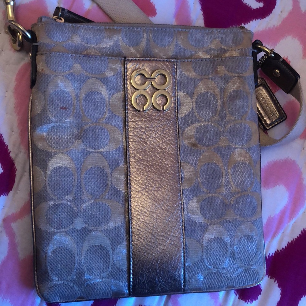 Real coach crossbody